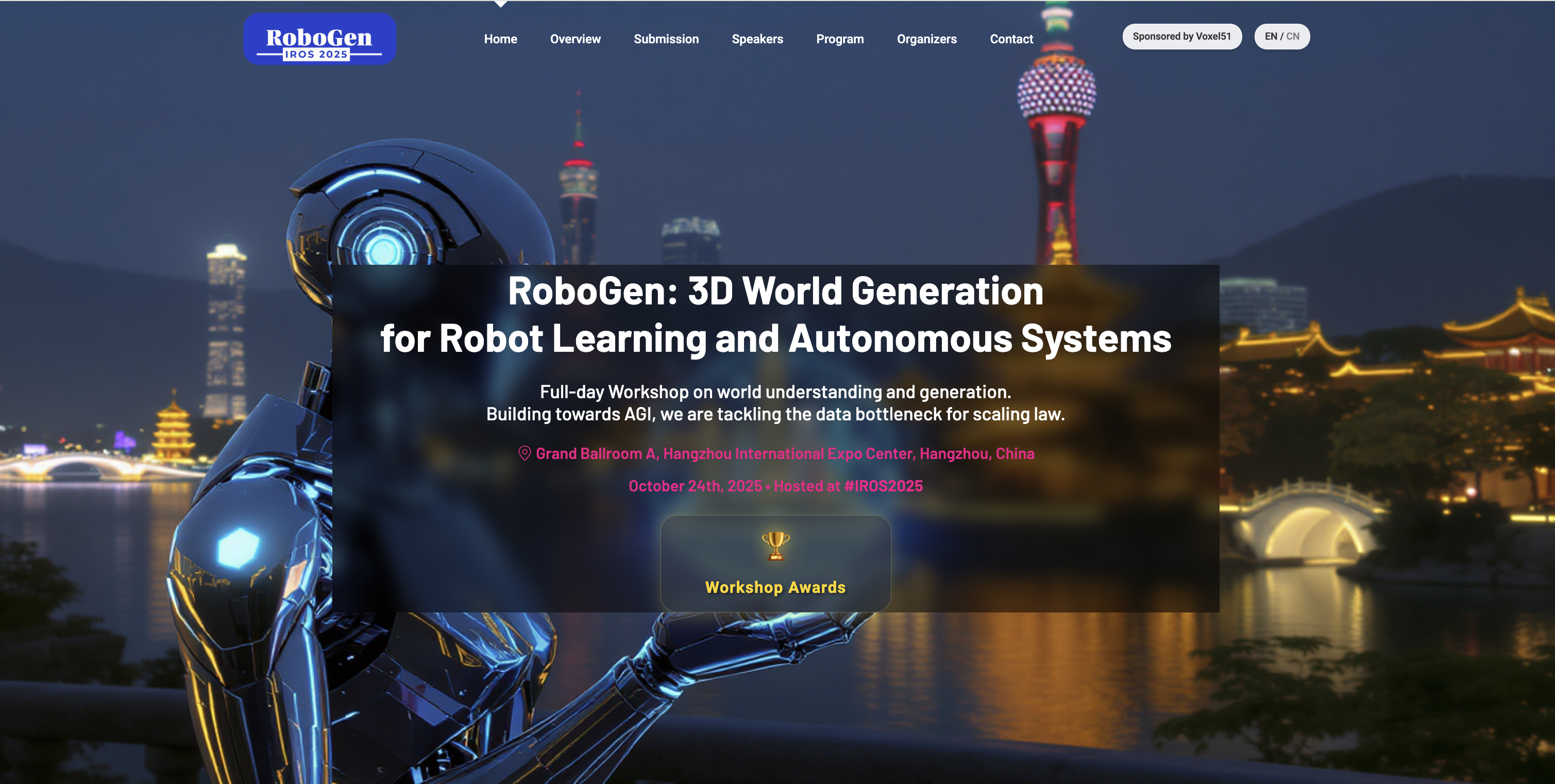 IROS Workshop